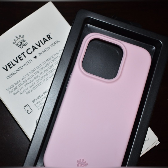 Velvet Caviar Strawberry Milk iPhone 15 Pro Case - Picture 3 of 5